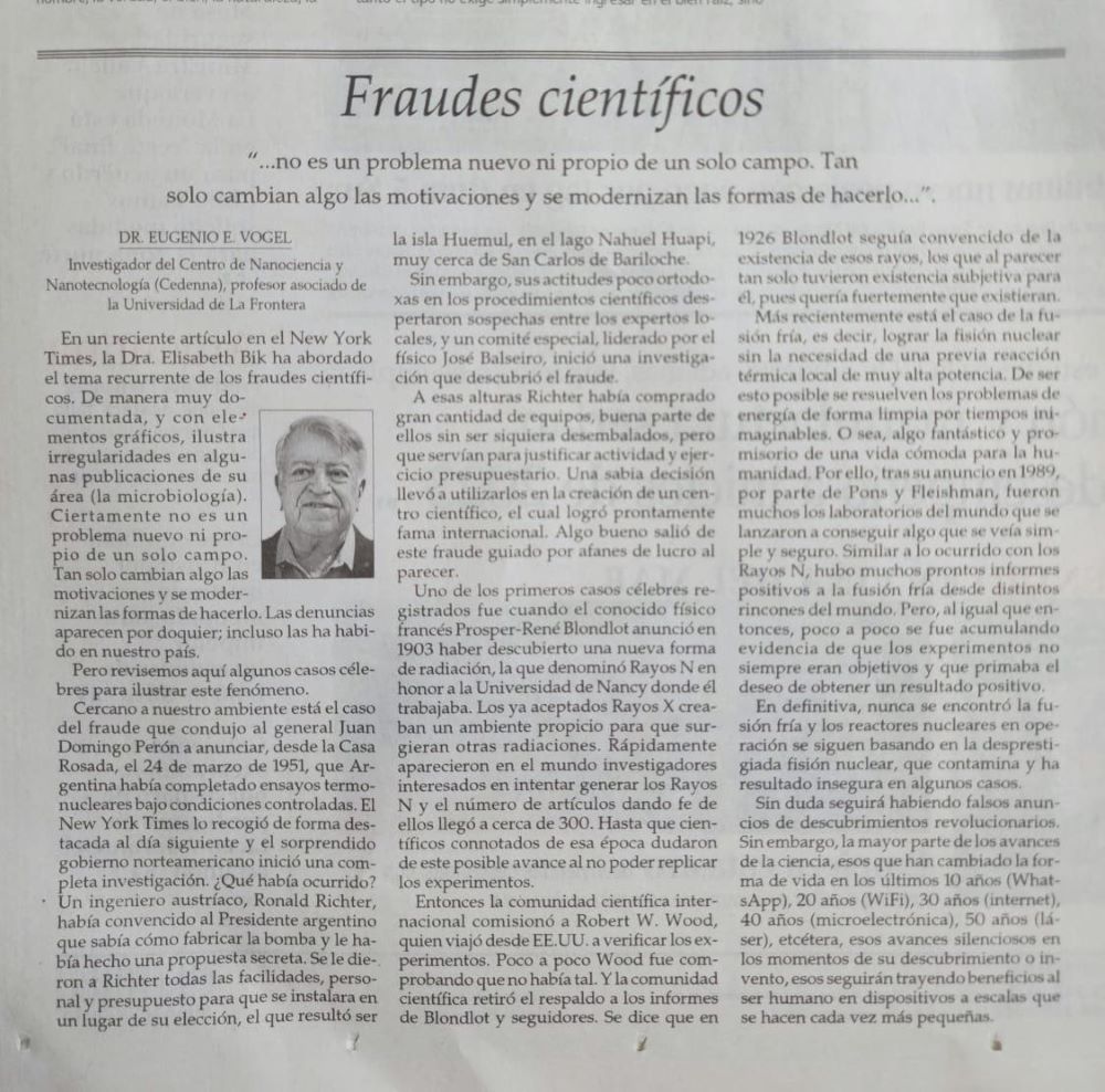 Fraudes científicos